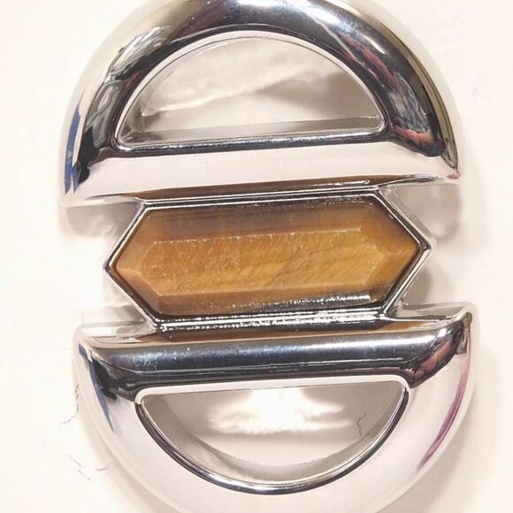 Lia Sophia "Magnetic" Necklace, 32-35", Tiger's Eye, NWT - Picture 6 of 7